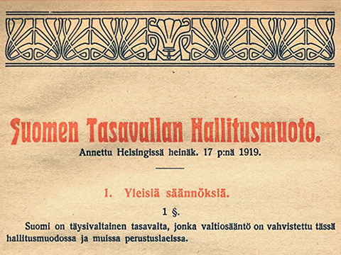 Lisää tietoa hallitusmuotoesityksestä.