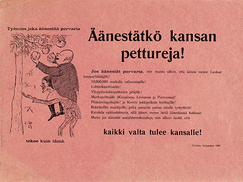 Lue lisää vaalimainonnan historiasta Suomessa.