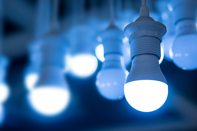 Lamppukuva liittyen sähkönkäyttöön 